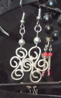 Tuesdays Boutiques Handmade swirl earrings 